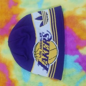 Lakers x Adidas beanie
